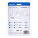 Lanberg NT-0402 network cable tester PoE tester Blue, White