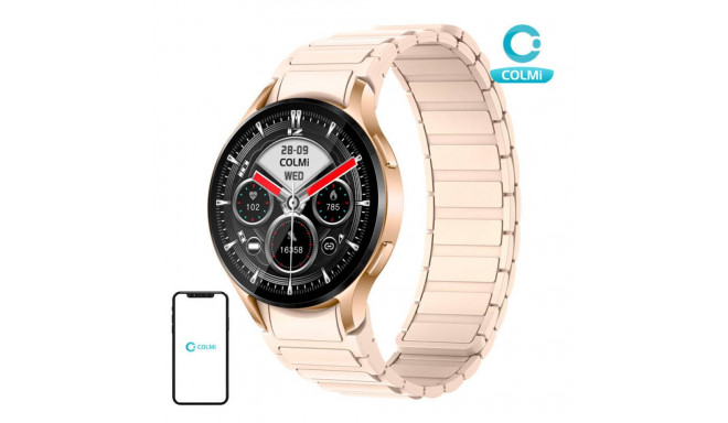 Colmi i28 Ultra smartwatch with magnetic strap (gold)