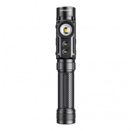 Superfire J05 flashlight, 380+450 lm, 4 modes