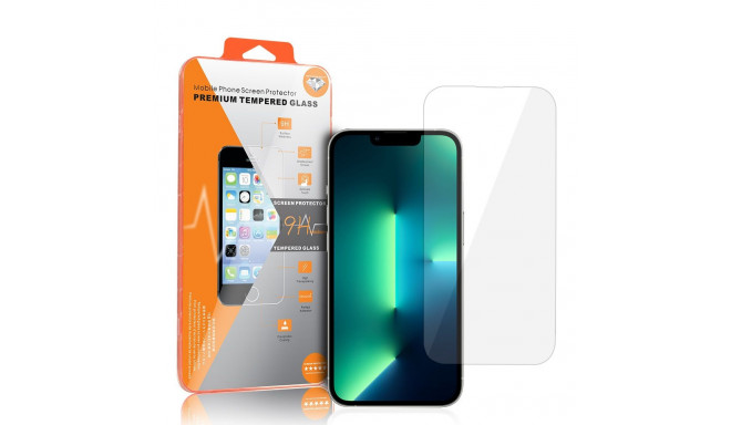 Tempered Glass Orange for IPHONE 16 PLUS