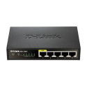 D-Link DES-1005P Unmanaged L2 Fast Ethernet (10/100) Power over Ethernet (PoE) Black