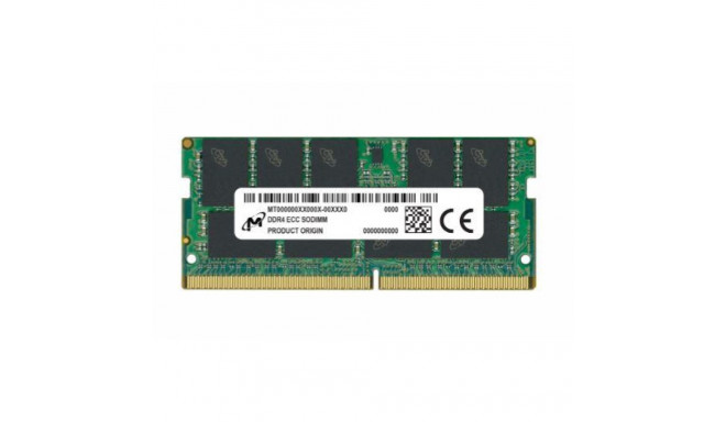 Server Memory Module|MICRON|DDR4|16GB|ECC|3200 MHz|CL 22|1.2 V|MTA9ASF2G72HZ-3G2R