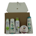 DOVE GO FRESH CREMA SUAVIZANTE 1UN + BALSAMO 1U + ESPUMA DE COCO 1U + CREMA CORPORAL PETALOS 1U + CH