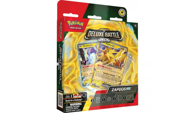 Cards Deluxe Battle Deck Zapdos ex