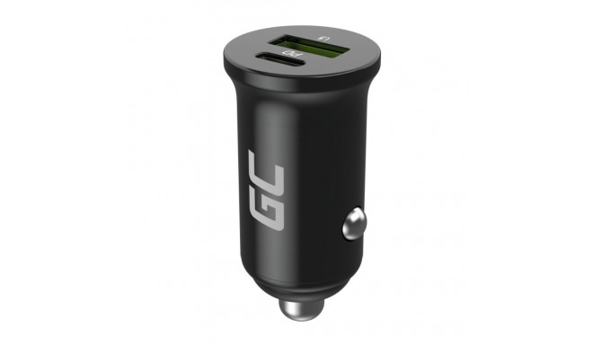 Car charger PowerRide Nano38 38W 6A 1xUSB-C,1xUSB-A