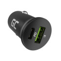 Car charger PowerRide Nano38 38W 6A 1xUSB-C,1xUSB-A