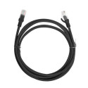 Lanberg patch cord Cat.5e UTP 2m, black