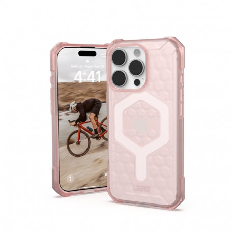 Kaitseümbris Essential Armor, Apple iPhone 16 Pro, roosa, MagSafe, Urban Armor Gear (UAG)