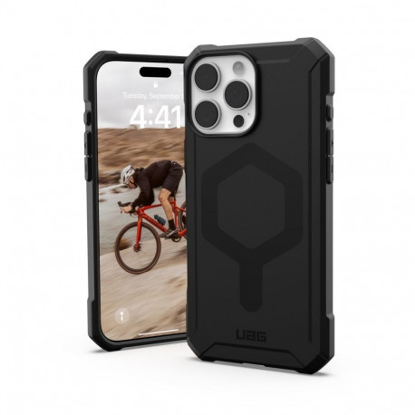 Kaitseümbris Essential Armor, Apple iPhone 16 Pro Max, must, MagSafe, Urban Armor Gear (UAG)