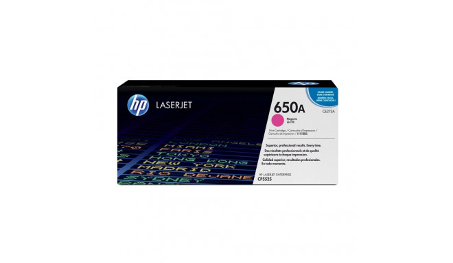 HP 650A magenta originaal LaserJet toonerikassett