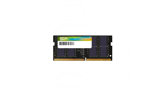 SILICON POWER DDR4 SODIMM RAM memory 2666 MHz CL19 8 GB (SP008GBSFU266X02) Black
