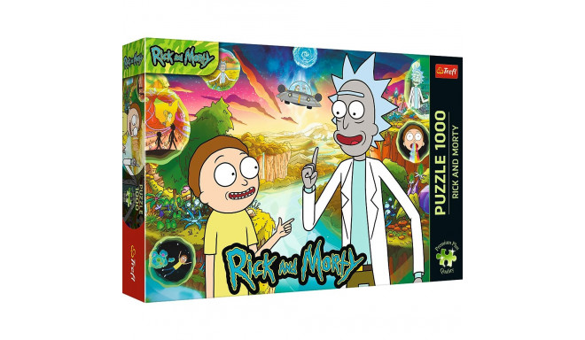 TREFL Premium Plus pusle Rick and Morty, 1000 osa