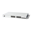 Cisco Catalyst 1300-24T-4G Managed Switch, 24 Port GE, 4x1GE SFP, Limited Lifetime Protection (C1300