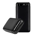 Rivacase VA2180 power bank Lithium Polymer (LiPo) 20000 mAh Black