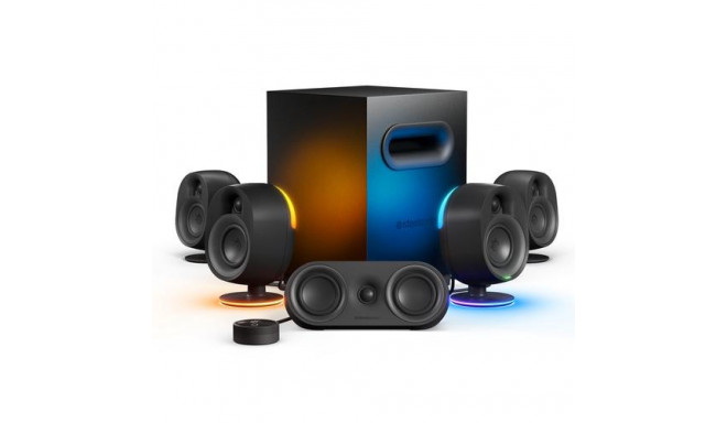 Steelseries Arena 9 speaker set PC/notebook Black 5.1 channels 2-way Bluetooth