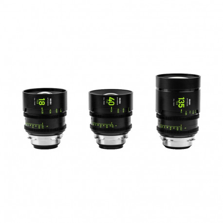 NiSi Cine Lens Set Athena Prime Add-On (3 Lenses) E-Mount
