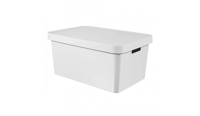 Curver Infinity 45L valge kaanega hoiukast