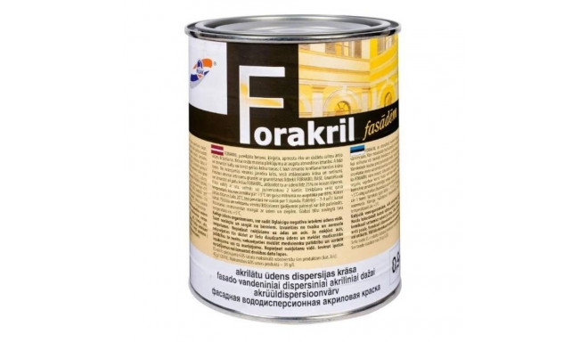 PAINT FORAKRIL BLACK 0.9L