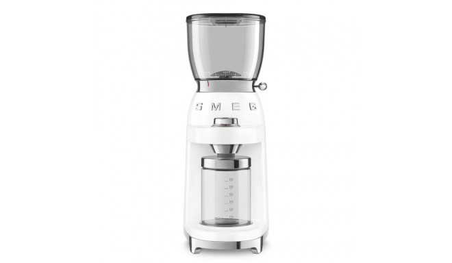 Coffee Grinder - Smeg CGF11WHEU 30 Grinding Levels White