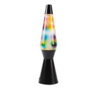 Laavalamp Itotal 36 cm Rainbow Wax AW24, värviline
