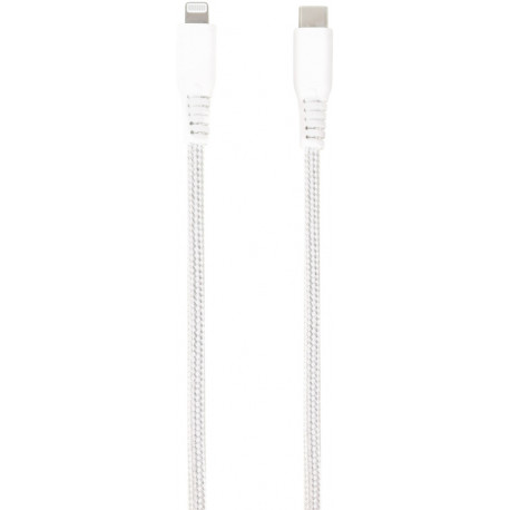 Vivanco kaabel USB-C - Lightning 0,5m, valge (62227) (avatud pakend)