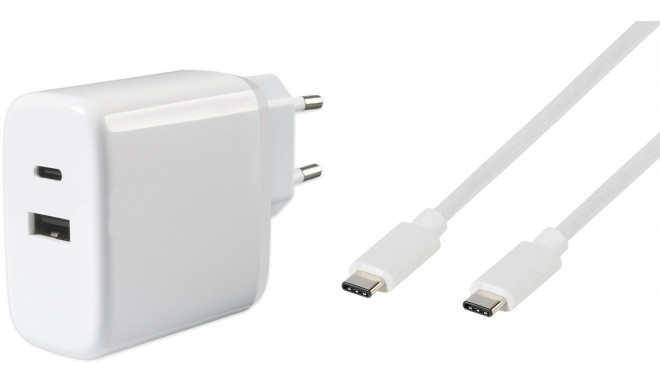 Vivanco charger USB-C - USB-A 65W 1m (62773) (opened package)