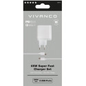 Vivanco charger USB-C - USB-A 65W 1m (62773) (opened package)