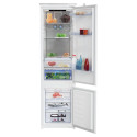 BEKO Refrigerator BCNA306E5ZSN Built In, 193.5cm, Energy class D, HarvestFresh, Neo Frost, Metal Wal