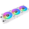 "120mm Thermaltake CT120 EX Reverse ARGB Sync PC Cooling Fan White 3 Fan Pack"