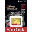SanDisk mälukaart CF 32GB Extreme 120MB/s