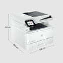 "L HP LaserJet Pro MFP 4102FDW S/W-Laserdrucker 4in1 40S./Min. A4 LAN WLAN ADF Duplex"