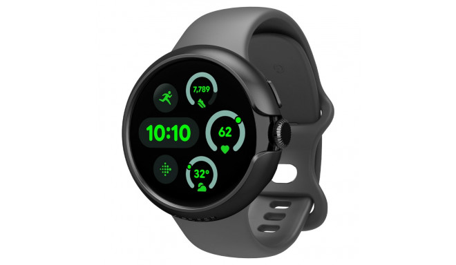 Kaitseümbris Thin Fit, Google Pixel Watch 3 (41mm) / Watch 2 / Watch, must, õhuke, Spigen