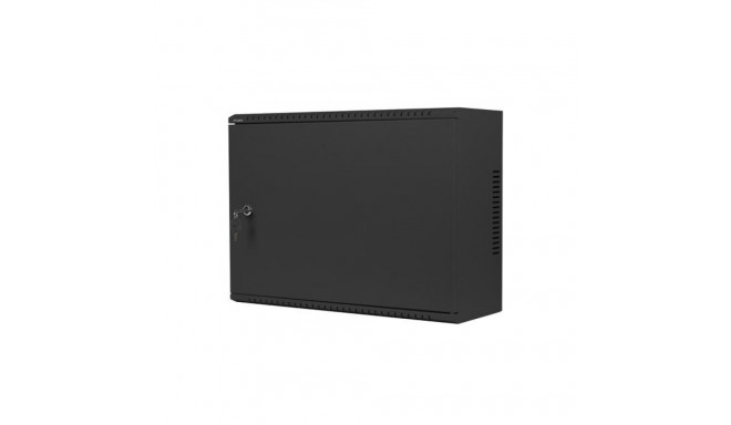 SEINALE PAIGALDATAV RIIULIKAPP 19" 4U+3U 540X200 MADALPROFIILNE MUST LANBERG (KOKKUPANDUD)