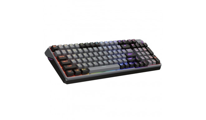 Cooler Master MK770 mänguklaviatuur USB + RF juhtmevaba + Bluetooth QWERTY US inglise must, hall