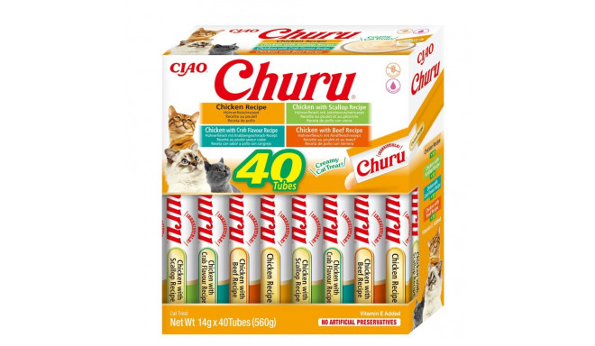 INABA Churu assortii karp kana kassimaiused 40 x 14g