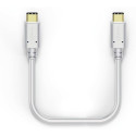 Hama 00183328 Charging/Data Cable, USB Type-C - USB Type-C 1.5m White