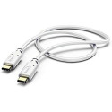 Hama 00183328 Charging/Data Cable, USB Type-C - USB Type-C 1.5m White
