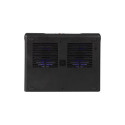 Rivacase 5557 laptop cooling pad 43.9 cm (17.3&quot;) 1100 RPM Black