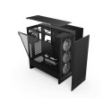 PC CASE NZXT H5 FLOW RGB (2024) MIDI TOWER WINDOW BLACK