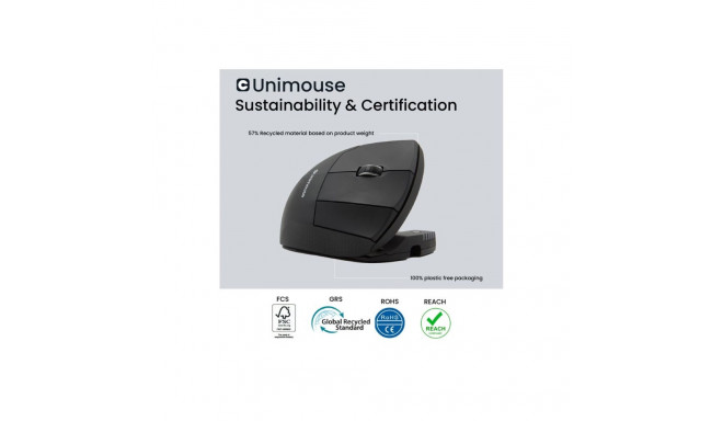 CONTOUR Unimouse vasakpoolne juhtmega