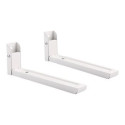 GEMBIRD WM-U30-01-W Universal heavy duty steel wall brackets 30 kg white