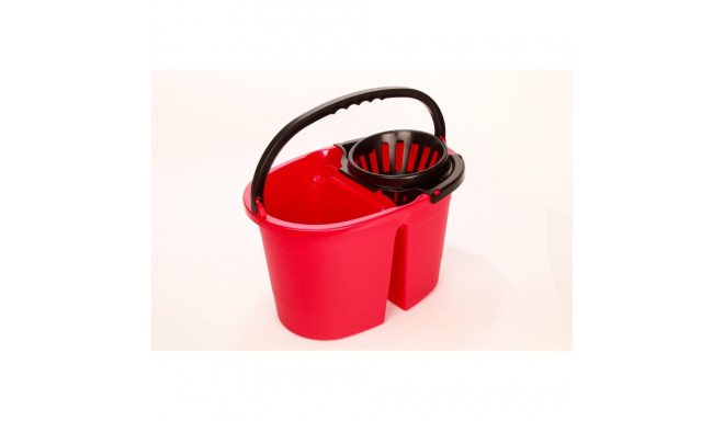 BUCKET 16L WITH WHEELS AND SQUEEZER