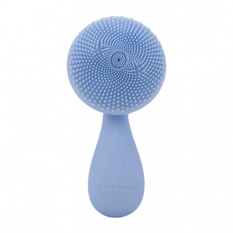 Facial Cleansing Brush - Humanas Magna Wave Sonic, Waterproof, Rechargeable, Blue
