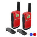 Walkie-Talkie Motorola T42 Dual 1,3" LCD 4 km (2 pcs) - Красный