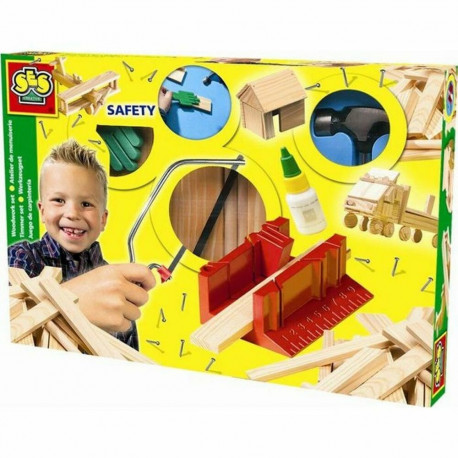 Puidust mängud SES Creative Joinery workshop Puit (29 Tükid, osad) (1 Tükid, osad)