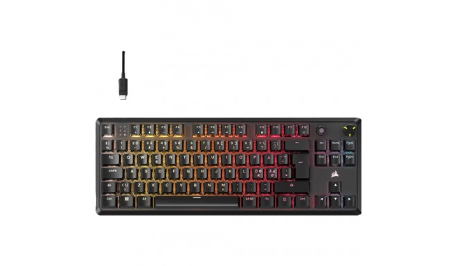 Corsair K70 CORE TKL | Tenkeyless Mechanical Gaming Keyboard | Wired | NOR | Black | 0.973 g | MLX R