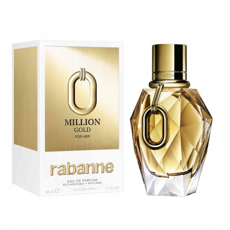 PACO RABANNE MILLION GOLD HER EAU DE PARFUM 50ML VAPORIZADOR