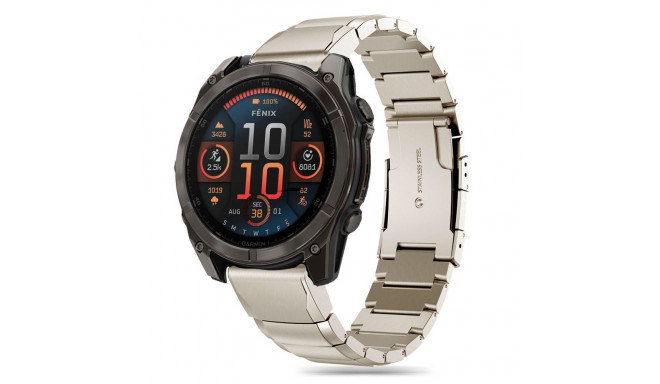 TECH-PROTECT STEELBAND GARMIN FENIX 5X / 5X PLUS / 6X / 6X PRO / 7X / 8 / 8 PRO (51 MM) TITANIUM