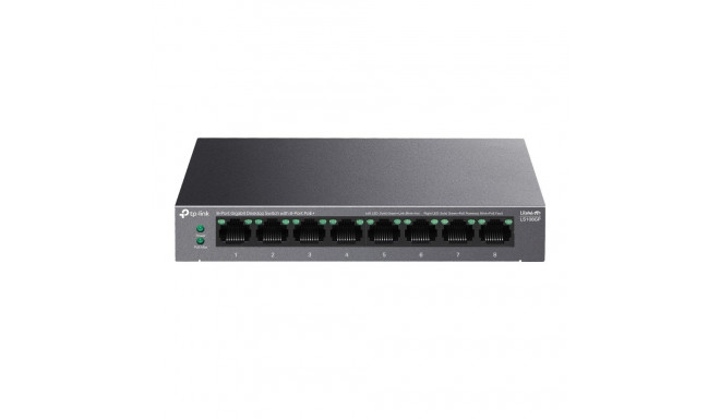 TP-Link LiteWave 8-Port Gigabit Desktop Switch with 8-Port PoE+