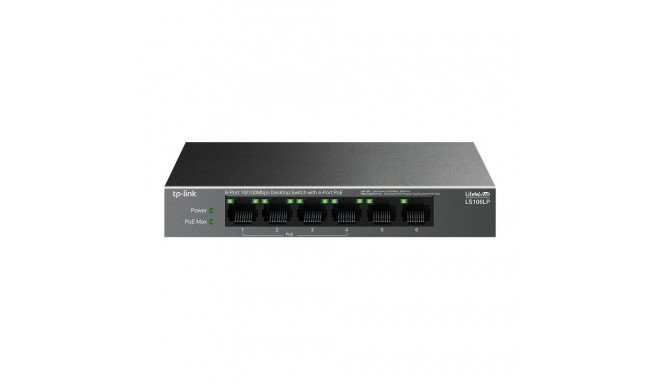 TP-Link LiteWave LS106LP network switch Unmanaged Fast Ethernet (10/100) Power over Ethernet (PoE) B